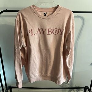 PLAYBOY pink crewneck